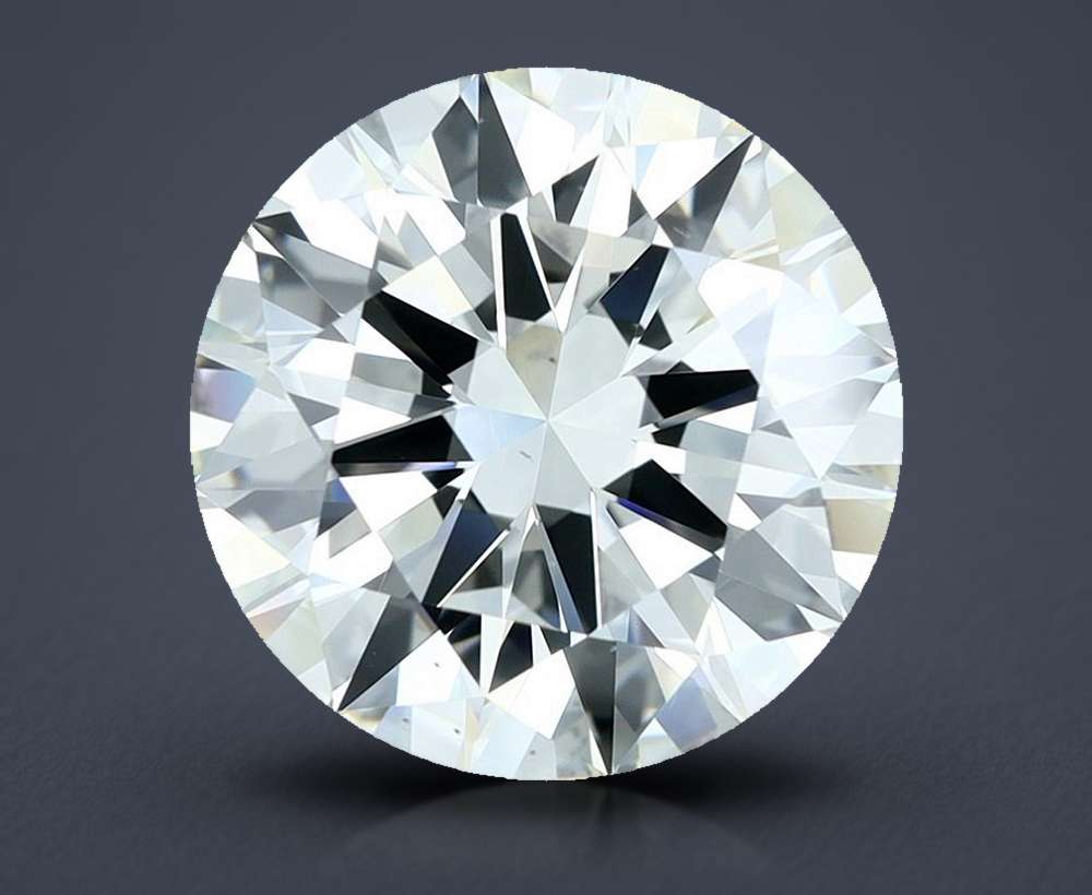 6.14 Carat Round Natural Diamond