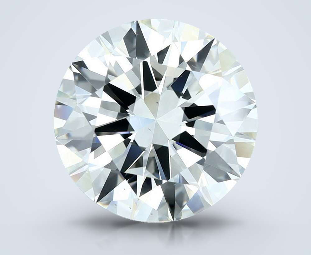 6.14 Carat Round Natural Diamond