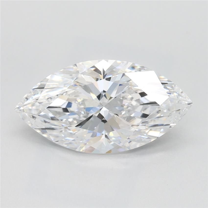 2.05ct D VVS1 Rare Carat Ideal Cut Marquise Lab Grown Diamond