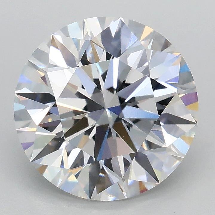 2.07ct D VS1 Excellent Cut Round Lab Grown Diamond