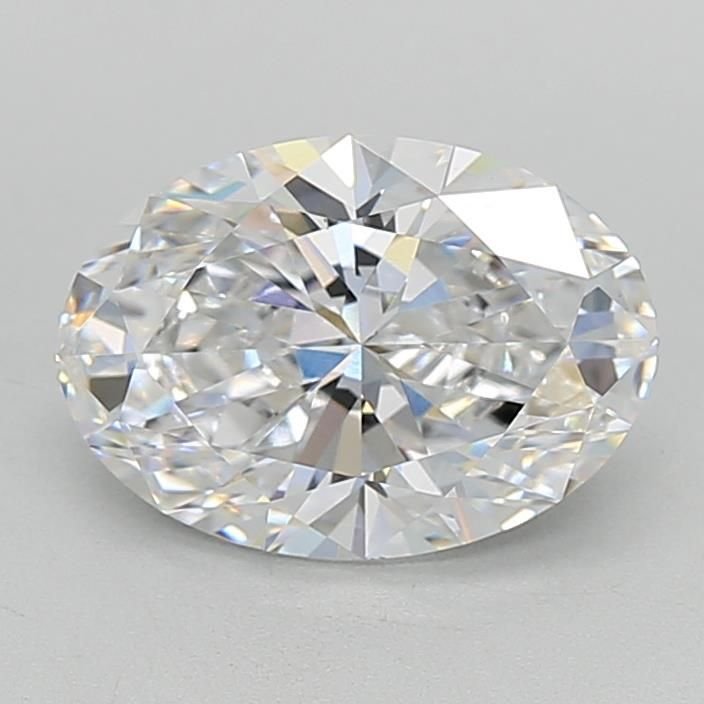2.77ct D VS1 Rare Carat Ideal Cut Oval Lab Grown Diamond
