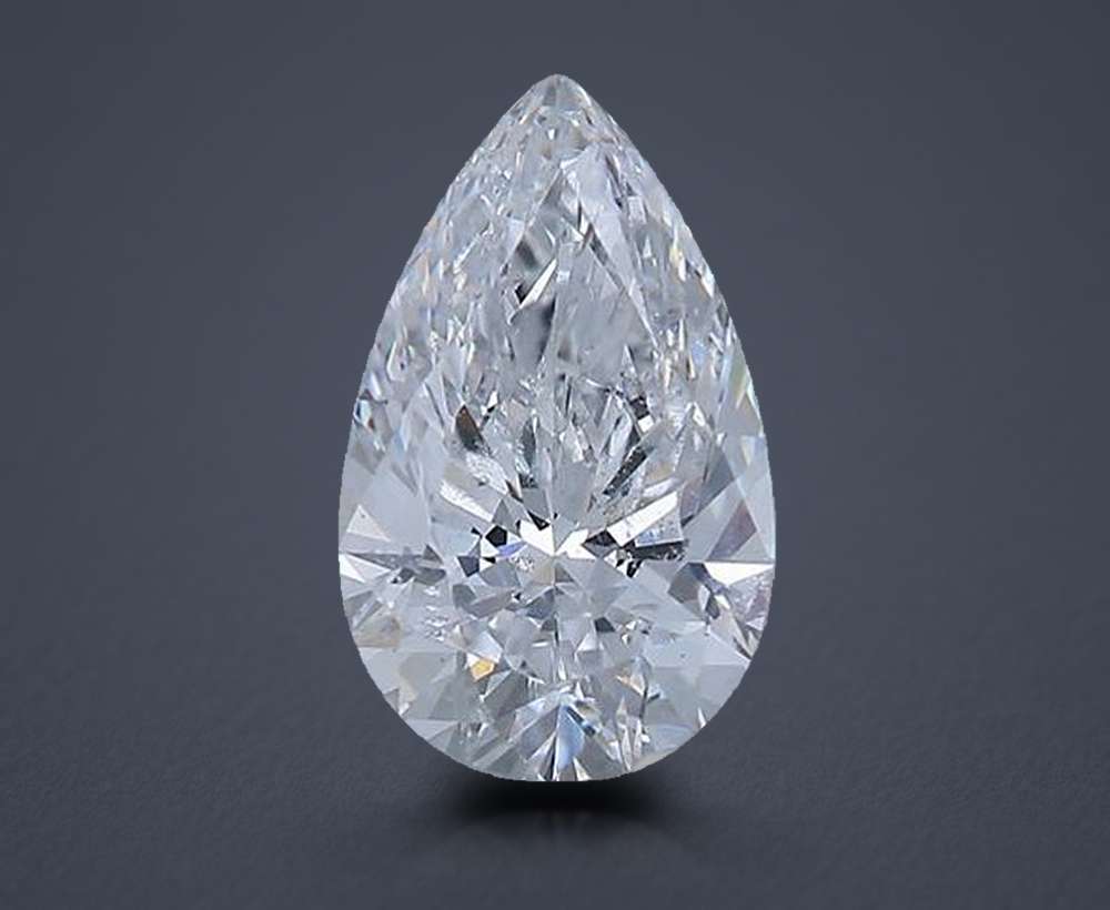1.04 Carat Pear Natural Diamond