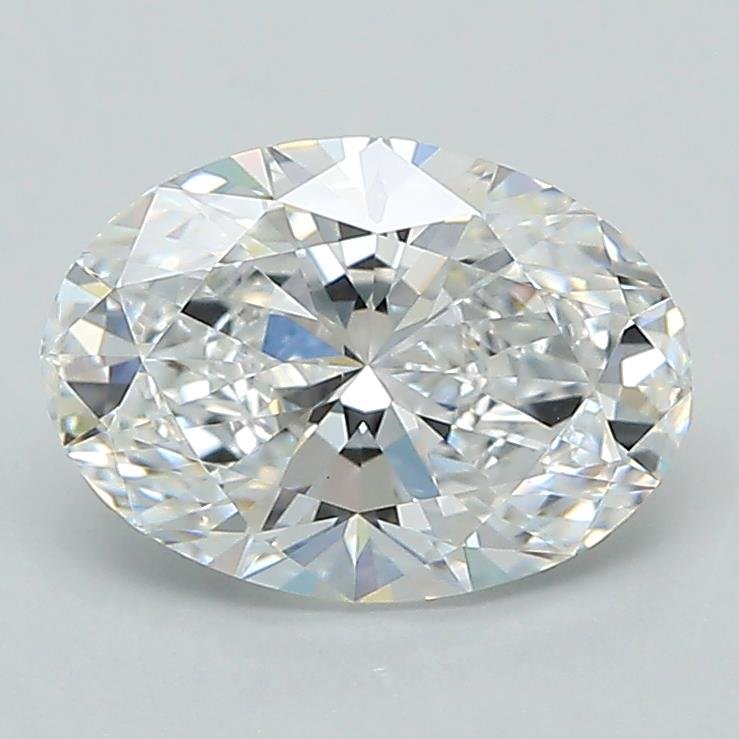 1.54ct D VS1 Rare Carat Ideal Cut Oval Lab Grown Diamond