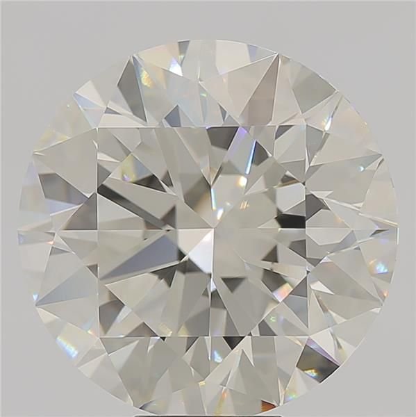 10.11ct K VVS2 Rare Carat Ideal Cut Round Diamond