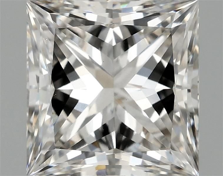 1.98ct H VS1 Rare Carat Ideal Cut Princess Lab Grown Diamond