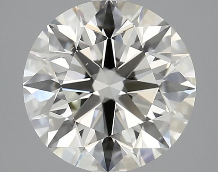 2.62ct I VS2 Rare Carat Ideal Cut Round Diamond