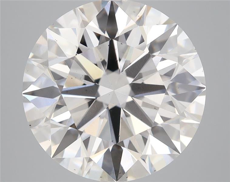 6.76ct G VS2 Rare Carat Ideal Cut Round Lab Grown Diamond