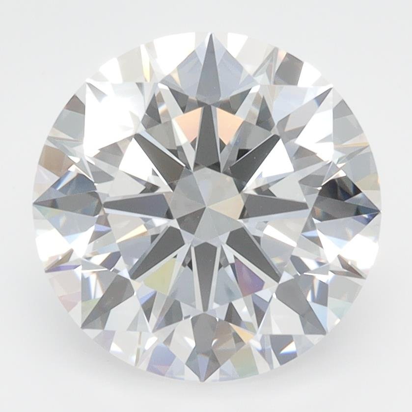 3.46ct D IF Rare Carat Ideal Cut Round Lab Grown Diamond