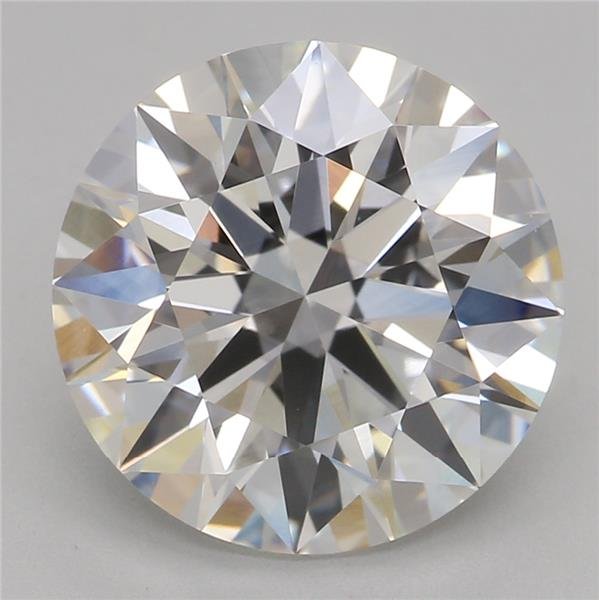 3.01ct E VS1 Rare Carat Ideal Cut Round Lab Grown Diamond