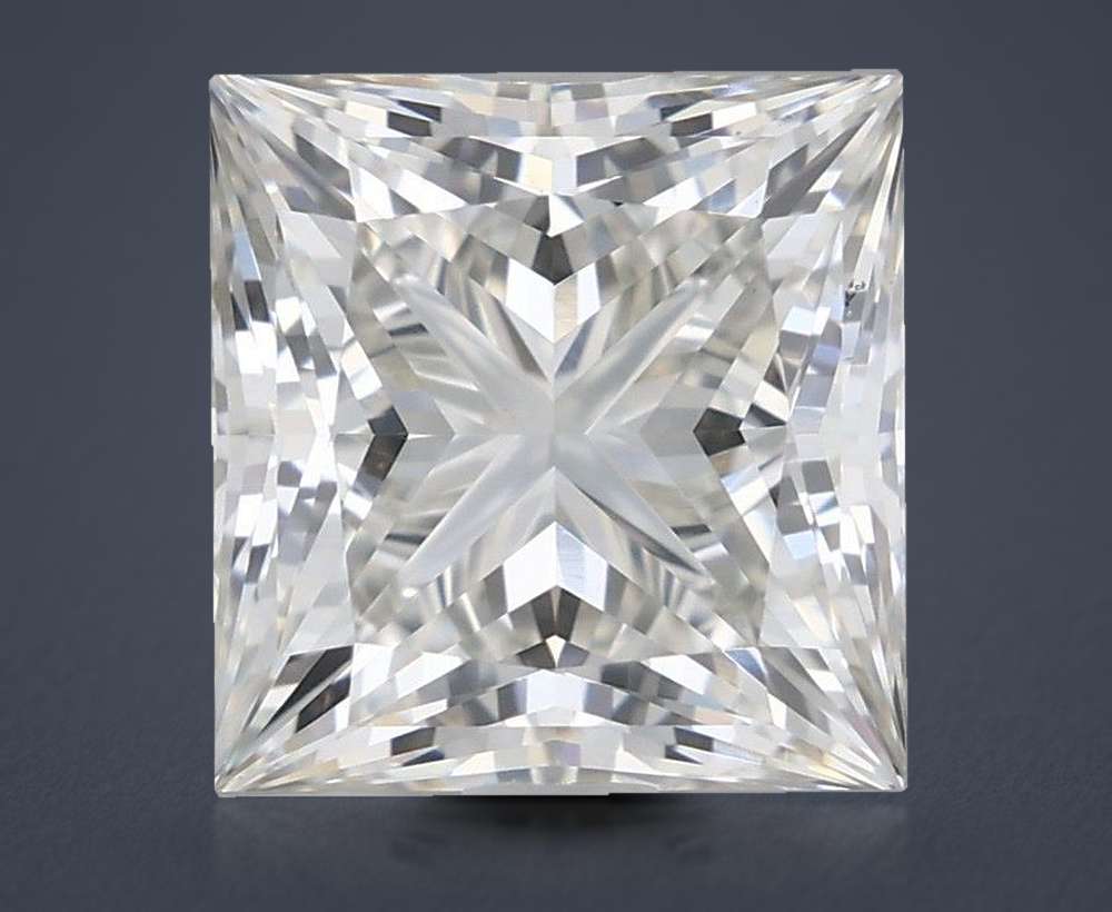 2.82 Carat Princess Lab Diamond