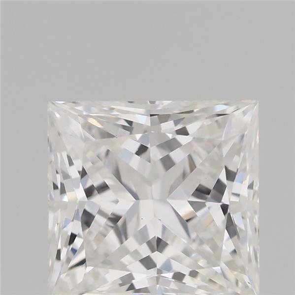 0.66ct E VS1 Rare Carat Ideal Cut Princess Lab Grown Diamond