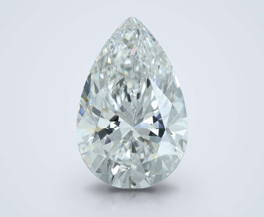 10.03 Carat Pear Lab Diamond