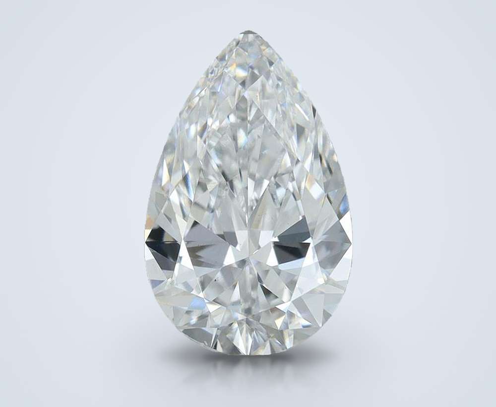 1.00 Carat Pear Lab Diamond