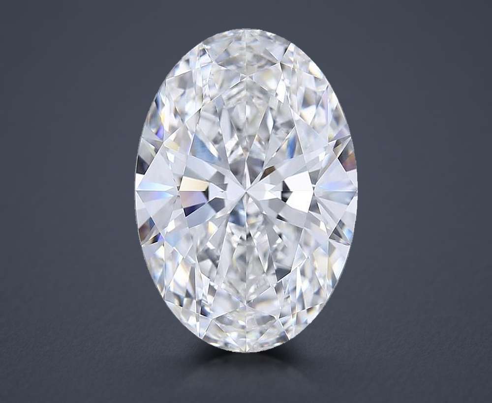 10.09 Carat Oval Lab Diamond