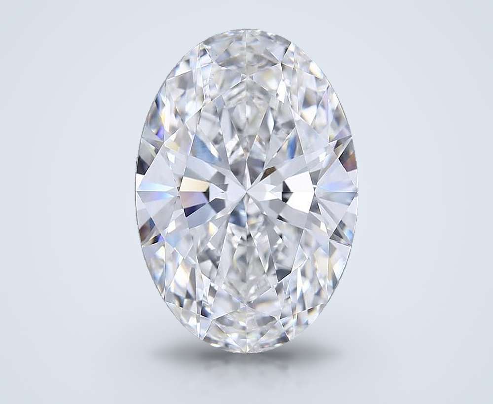 10.09 Carat Oval Lab Diamond
