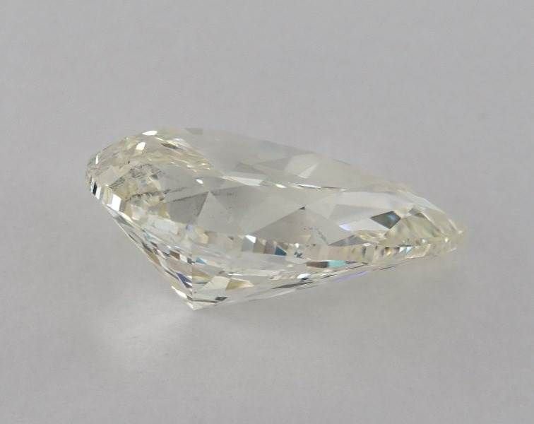 4.01ct J SI1 Very Good Cut Pear Diamond