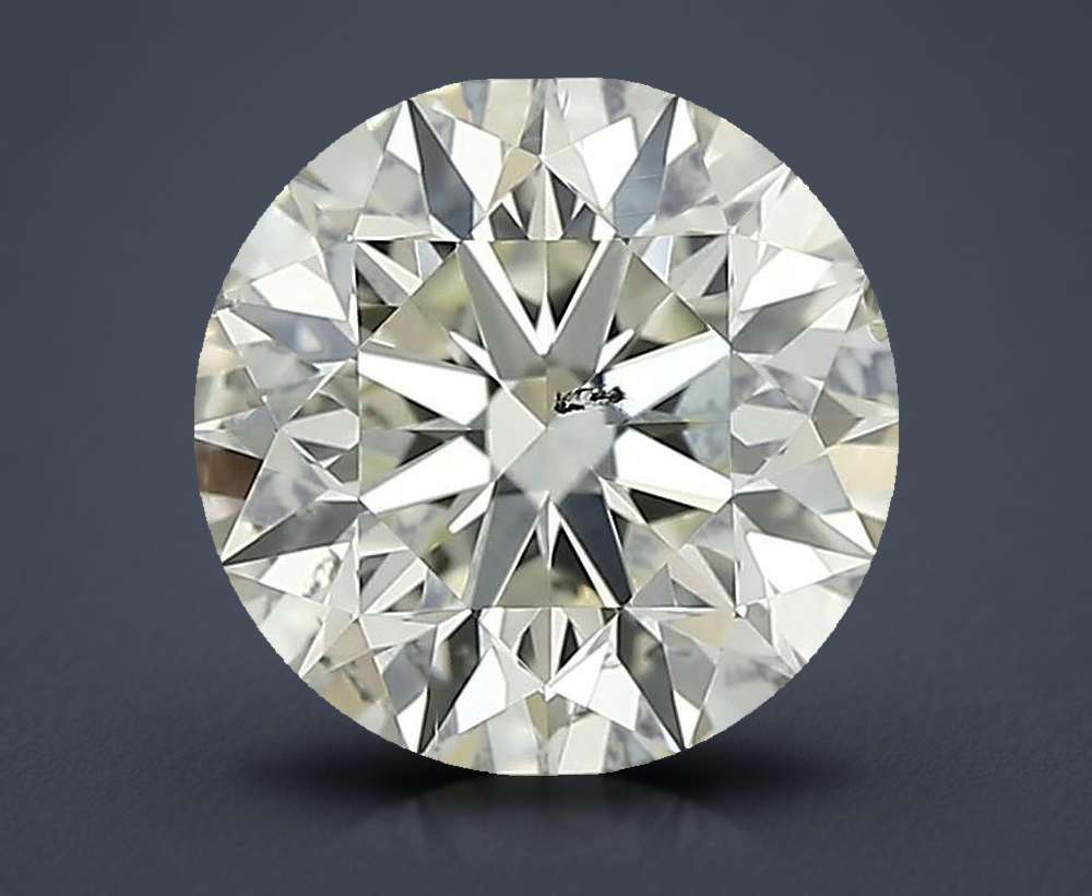 0.90 Carat Round Natural Diamond