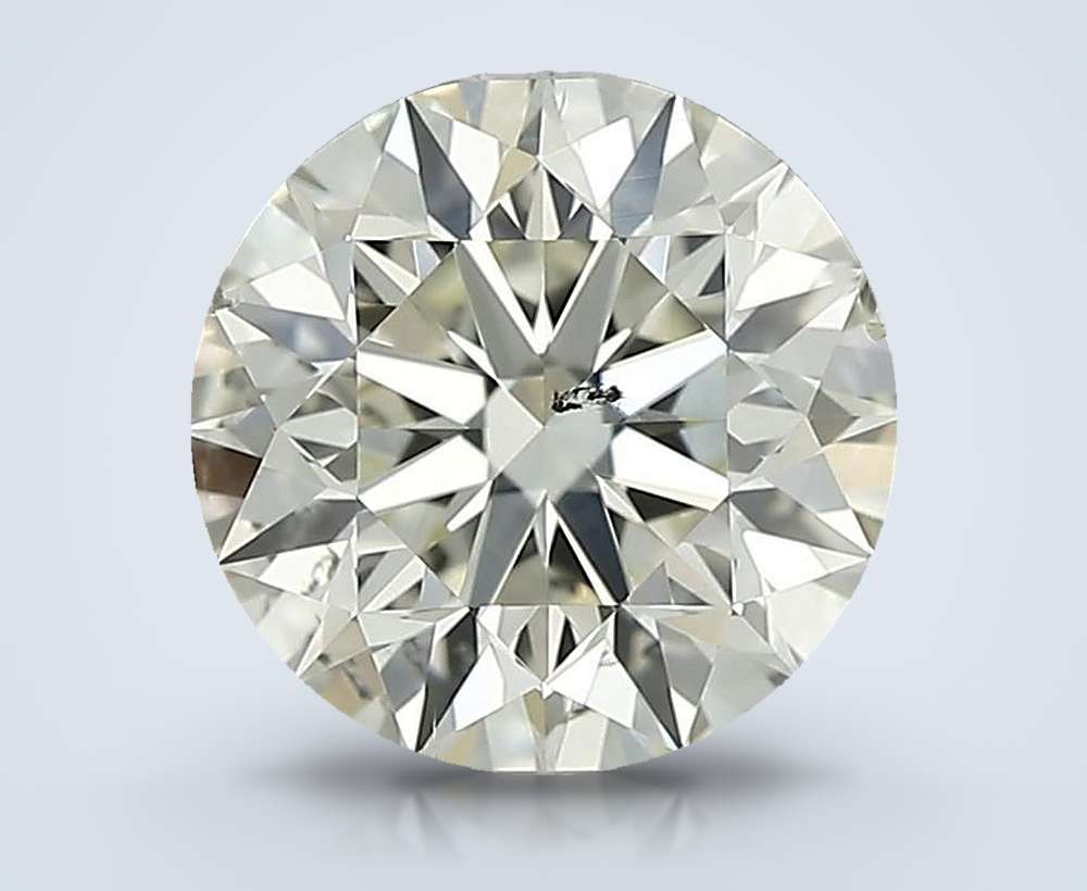 0.90 Carat Round Natural Diamond