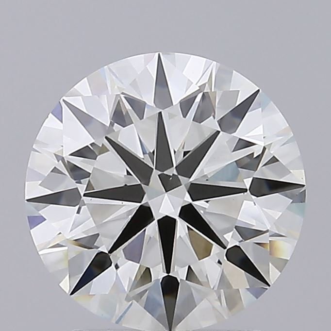 2.11ct I VVS2 Excellent Cut Round Lab Grown Diamond