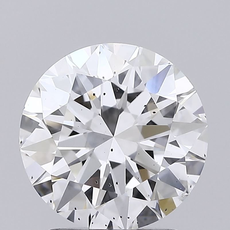 2.02ct E SI2 Excellent Cut Round Lab Grown Diamond