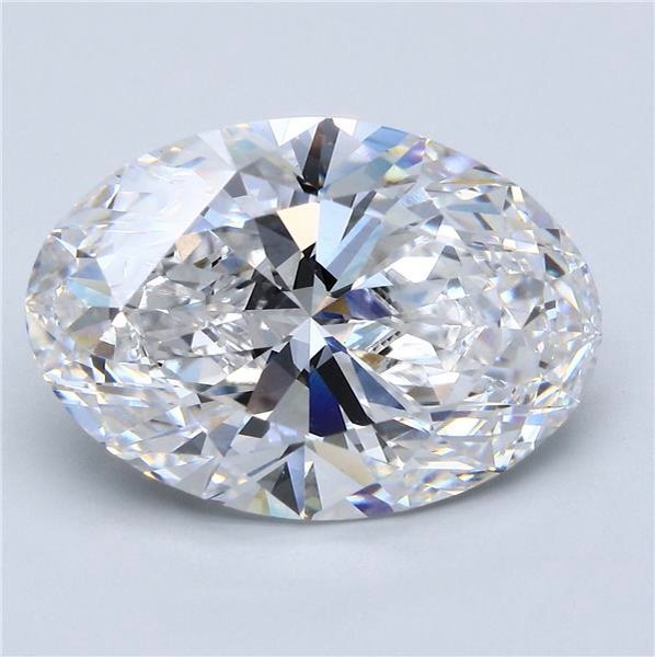 11.04ct D VS1 Rare Carat Ideal Cut Oval Lab Grown Diamond