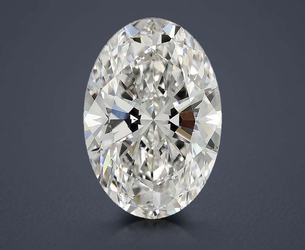 4.00 Carat Oval Lab Diamond