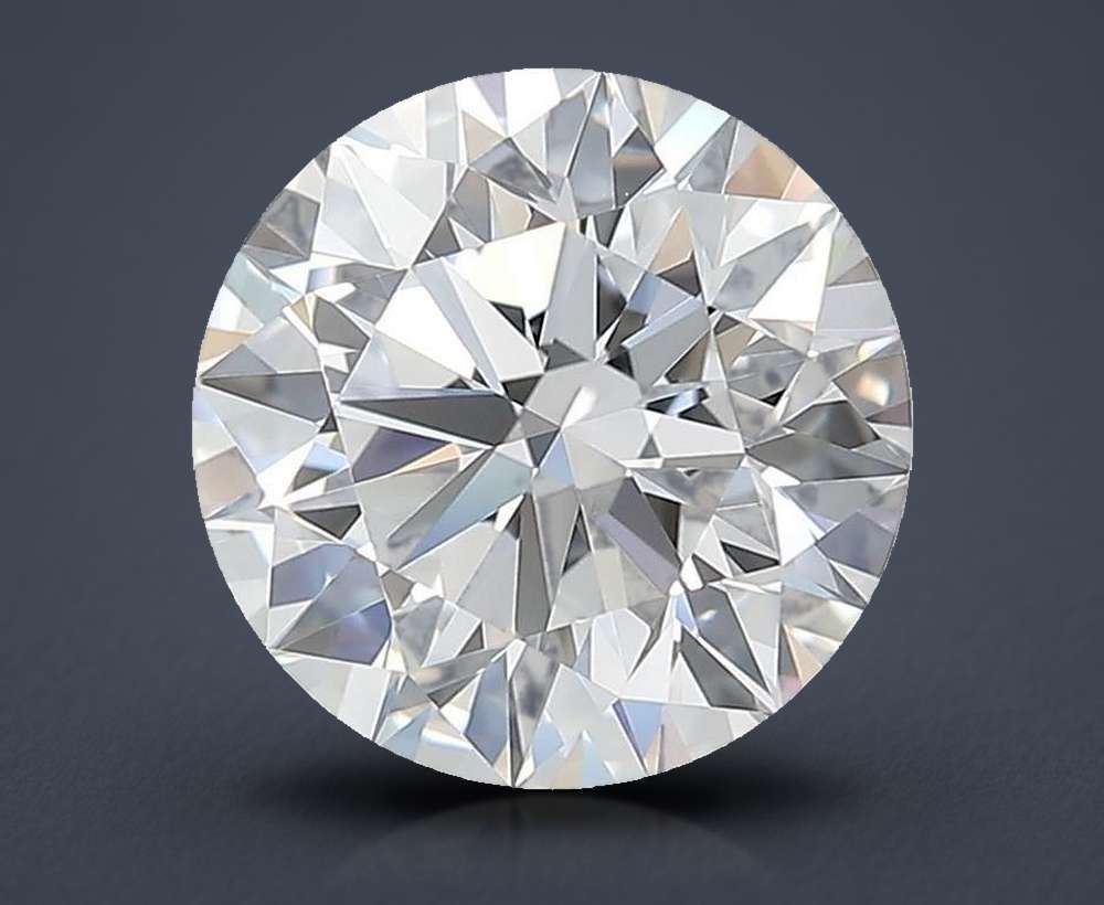 3.07 Carat Round Lab Diamond