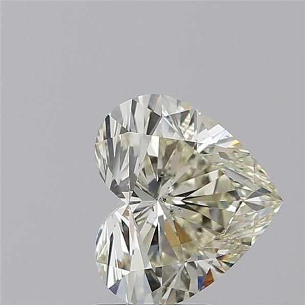 2.71ct J SI1 Rare Carat Ideal Cut Heart Diamond