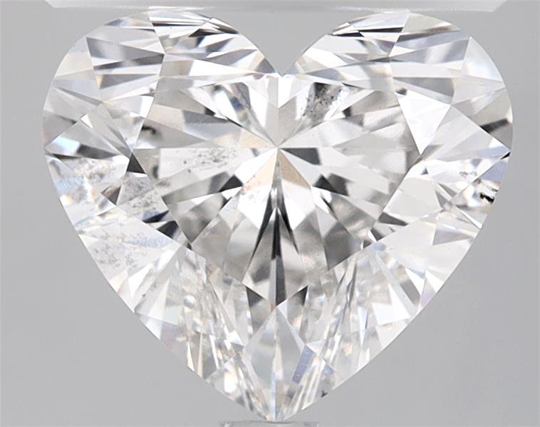 2.52ct F SI1 Rare Carat Ideal Cut Heart Lab Grown Diamond