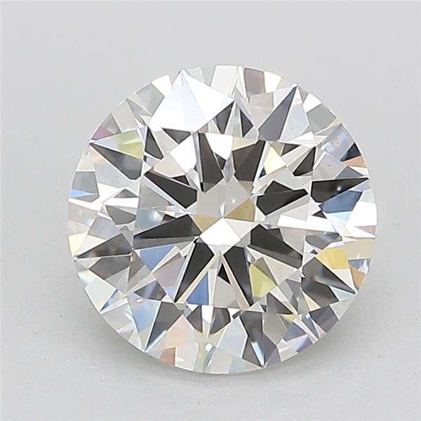 2.03ct F VS1 Rare Carat Ideal Cut Round Lab Grown Diamond