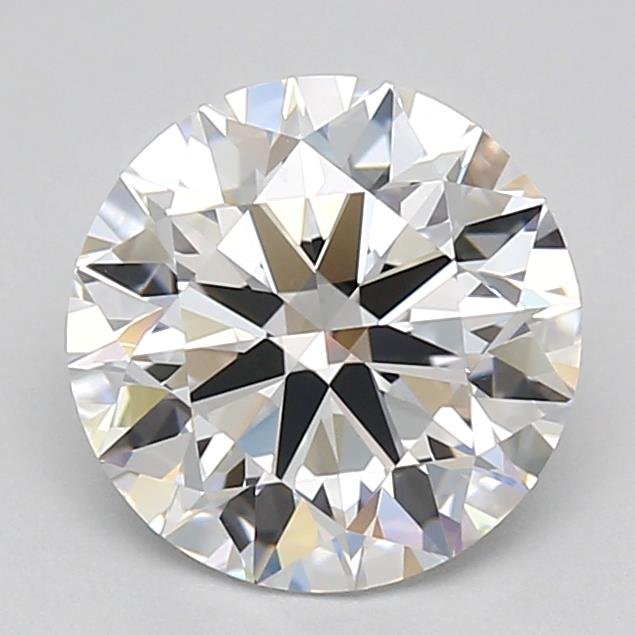 2.62ct D VVS1 Rare Carat Ideal Cut Round Lab Grown Diamond