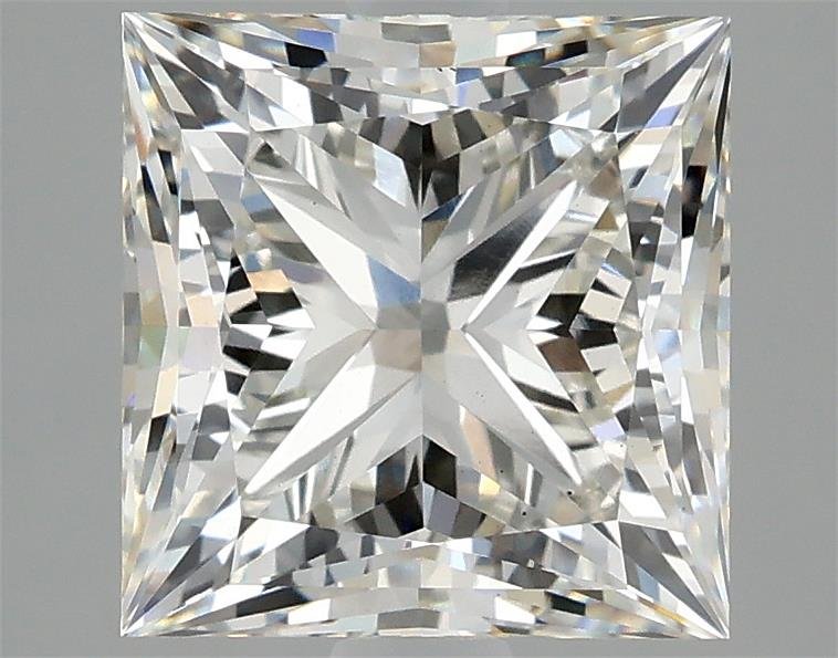 3.79ct H VS1 Rare Carat Ideal Cut Princess Lab Grown Diamond