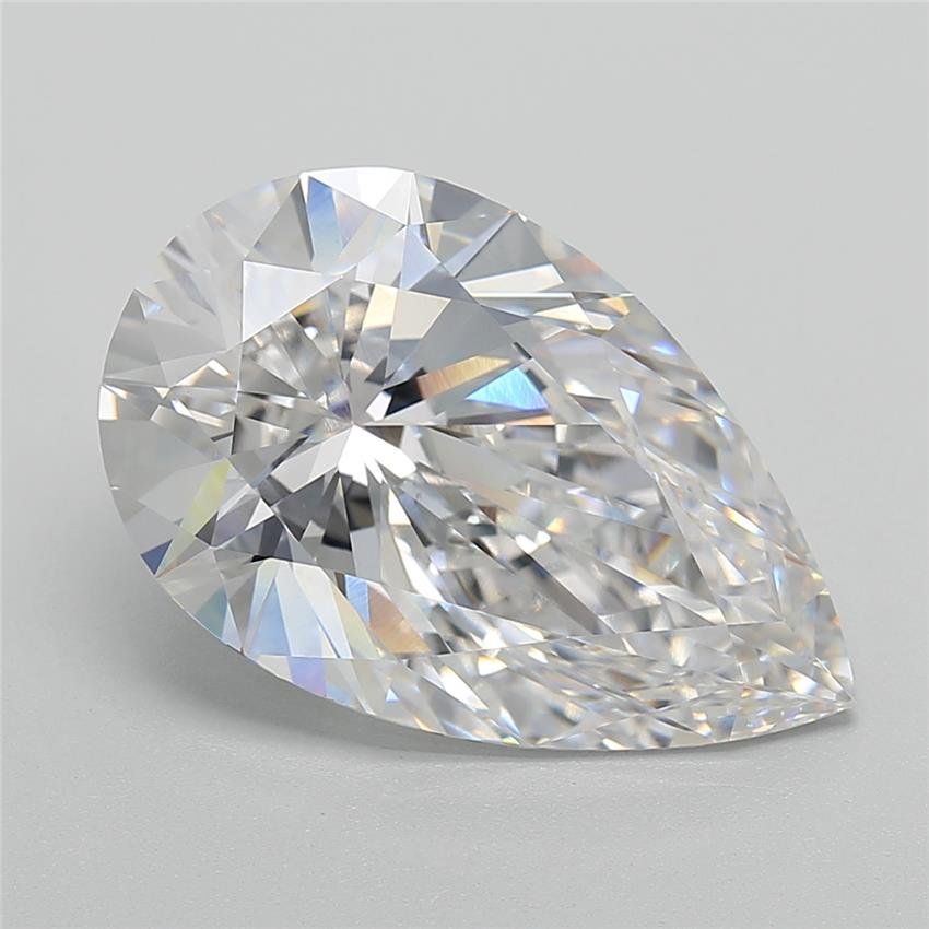 10.57ct D VS1 Rare Carat Ideal Cut Pear Lab Grown Diamond