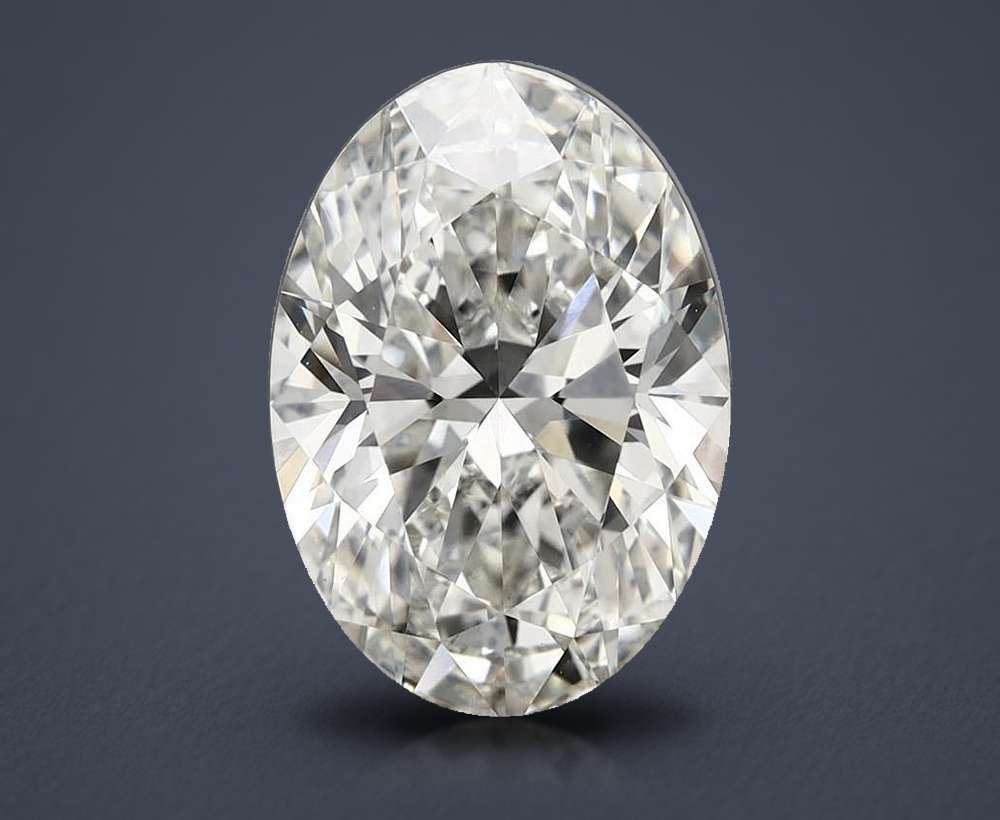 5.60 Carat Oval Lab Diamond