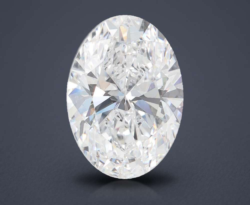 3.71 Carat Oval Lab Diamond