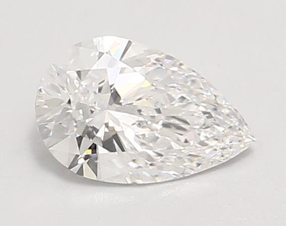 0.96ct D VVS2 Rare Carat Ideal Cut Pear Lab Grown Diamond