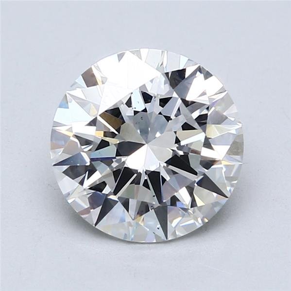 2.64ct E SI1 Rare Carat Ideal Cut Round Lab Grown Diamond