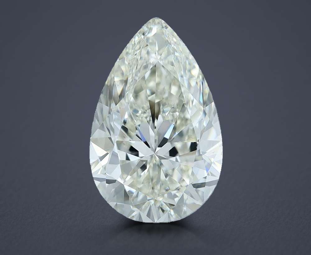 2.50 Carat Pear Natural Diamond