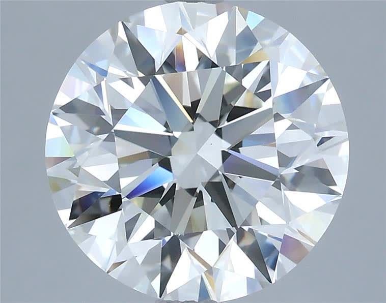 4.51ct I VS1 Rare Carat Ideal Cut Round Diamond