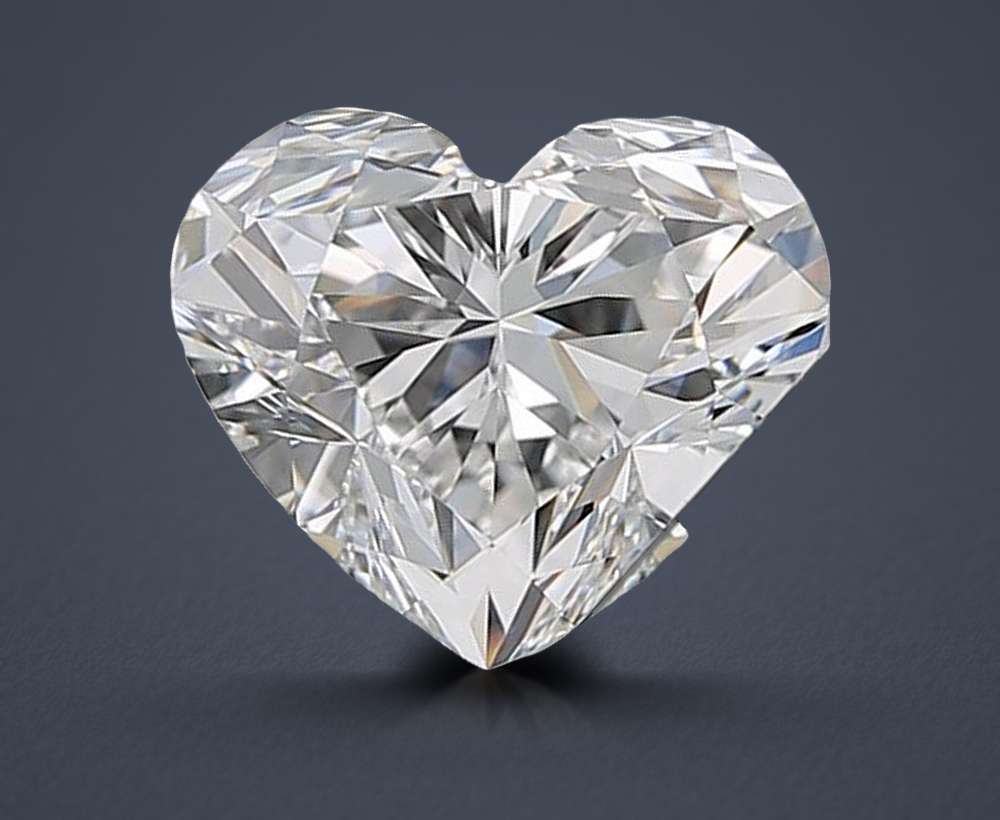 1.55 Carat Heart Natural Diamond