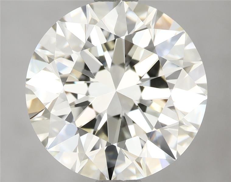 3.02ct J IF Rare Carat Ideal Cut Round Diamond