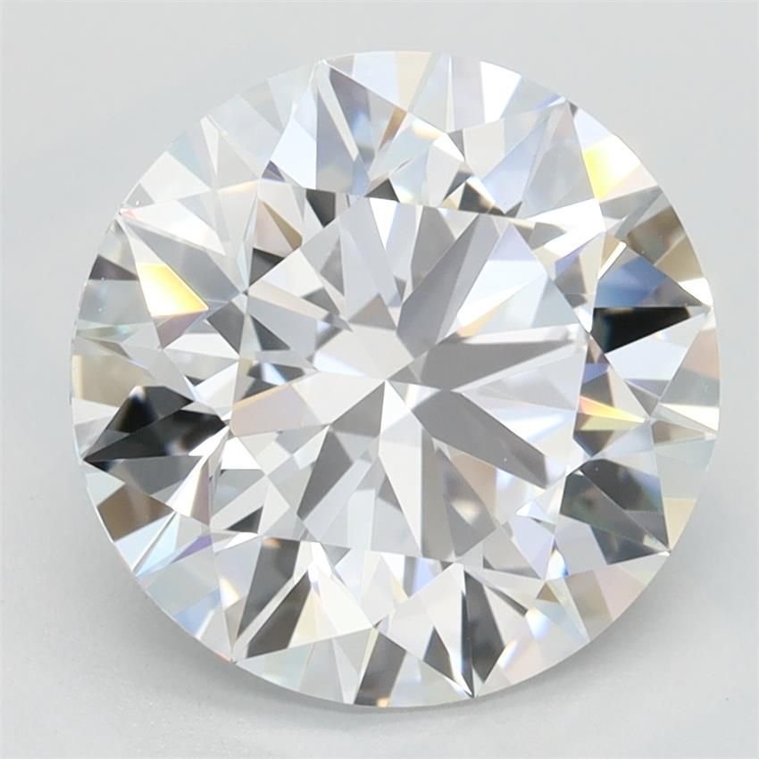 3.17ct D IF Rare Carat Ideal Cut Round Lab Grown Diamond