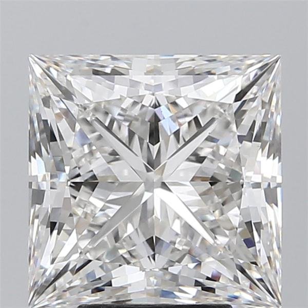 5.46ct G VS1 Rare Carat Ideal Cut Princess Lab Grown Diamond