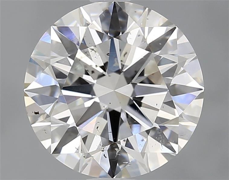 2.04ct F SI1 Rare Carat Ideal Cut Round Diamond