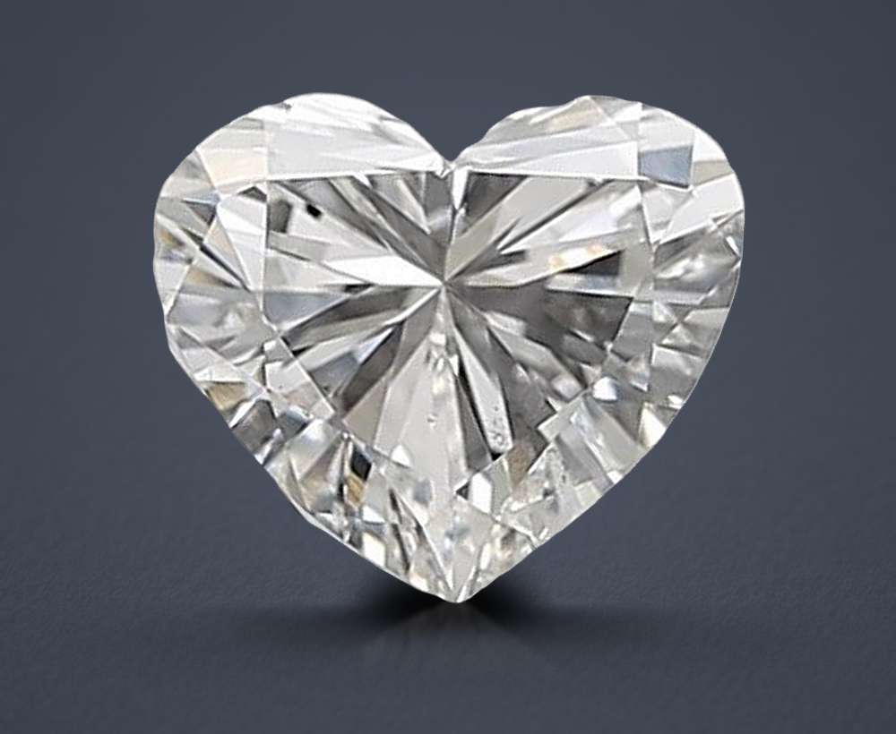 0.56 Carat Heart Lab Diamond