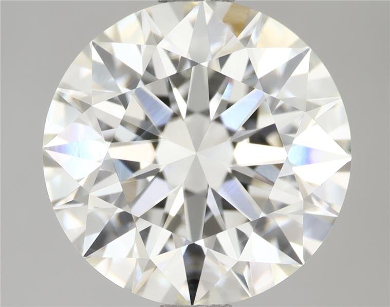 2.52ct H SI1 Rare Carat Ideal Cut Round Diamond