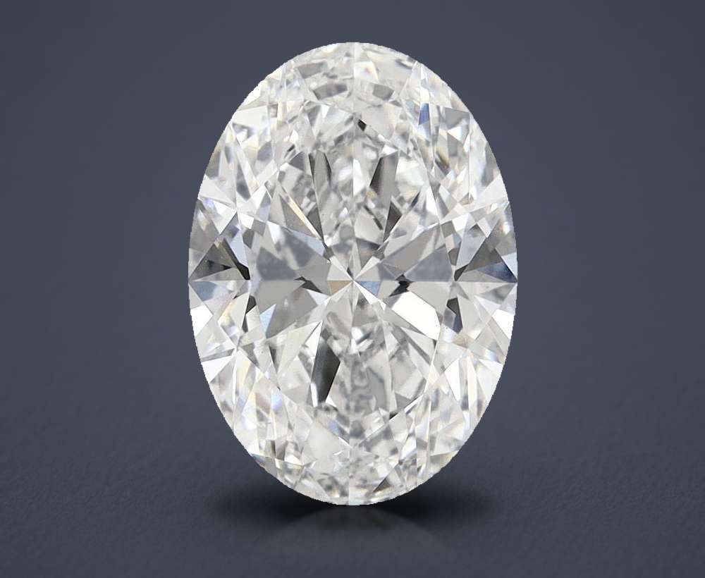 4.75 Carat Oval Lab Diamond