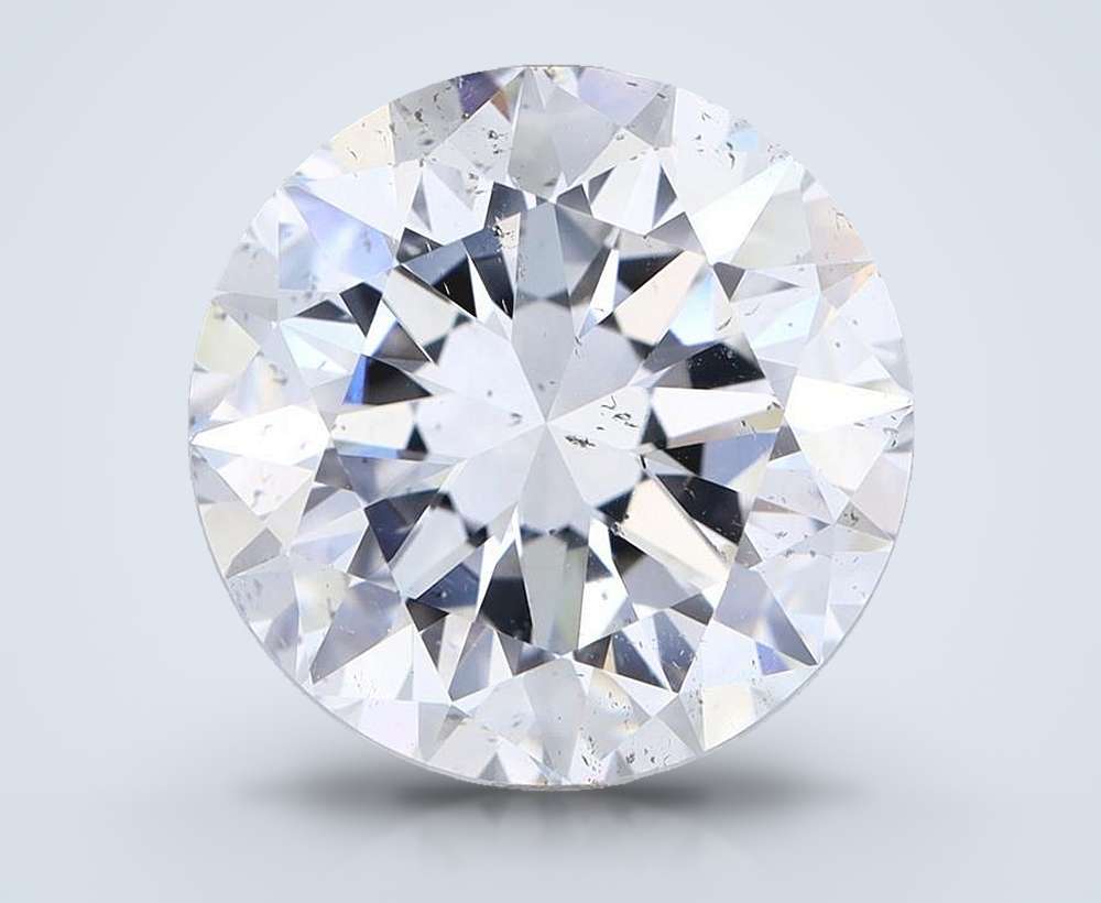 5.00 Carat Round Natural Diamond