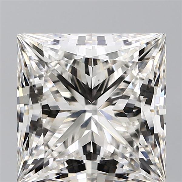 6.02ct G VS1 Rare Carat Ideal Cut Princess Lab Grown Diamond