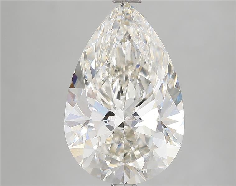 5.20ct I VS1 Rare Carat Ideal Cut Pear Lab Grown Diamond